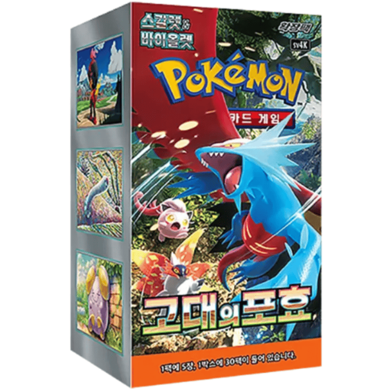 Pokémon - Ancient Roar (sv4K) Display - Koreanisch