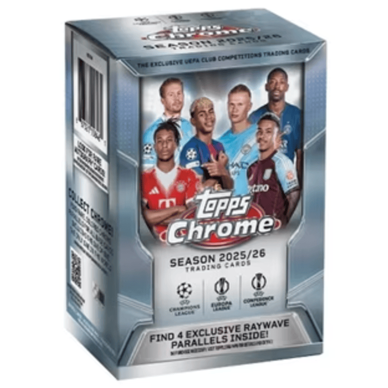 Topps Chrome® UEFA Club Competitions 2025-26 - Value Box