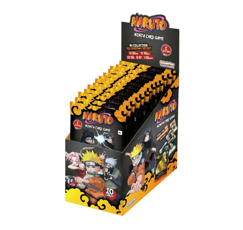 Naruto Mythos TCG - 1st Edition "Konoha Shido" Booster Display (EN)