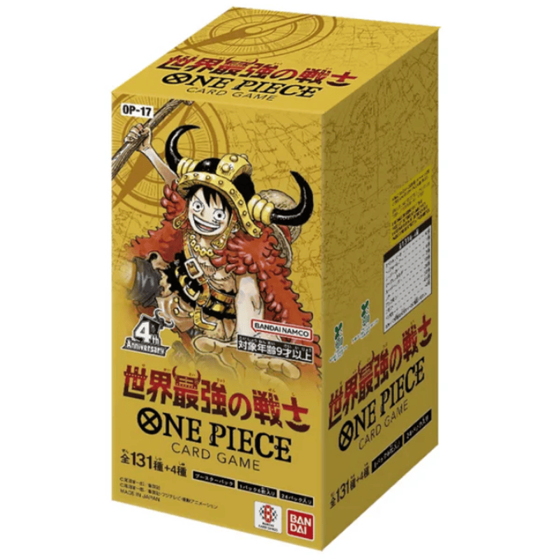 One Piece Card Game – The World's Strongest Warriors Display (OP17) – Japanisch (PRE ORDER)