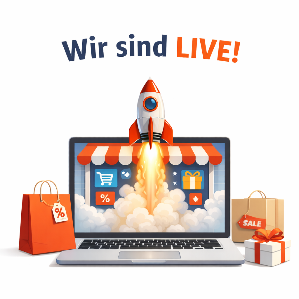 Wir sind LIVE!