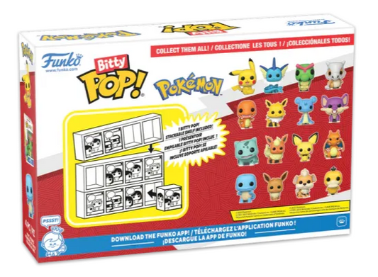 Pokémon - Bitty POP!: Glumanda - 4 Pack Series 2