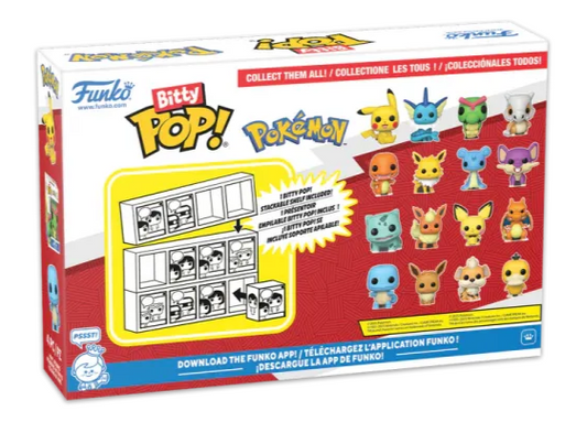Pokémon - Bitty POP!: Bisasam - 4 Pack Series 3