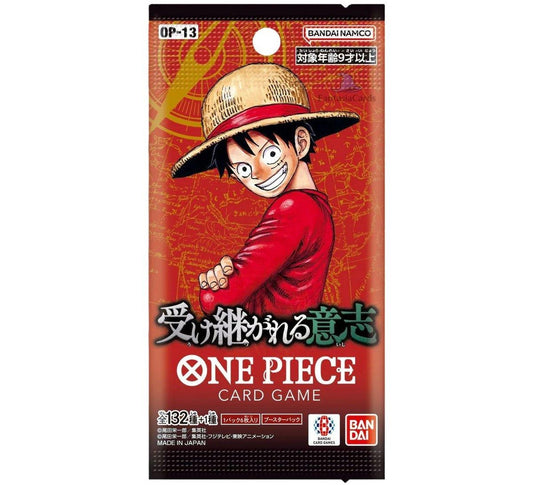 One Piece Card Game - Carrying on his Will Booster Pack (OP13) - Japanisch