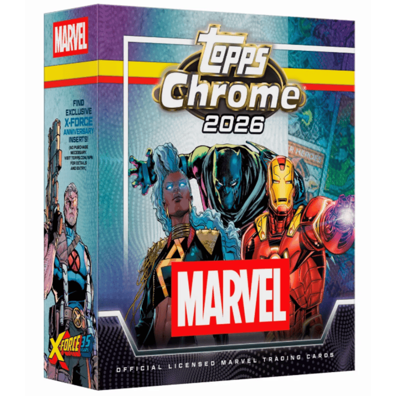 Topps Chrome Marvel Comics - Mega Box