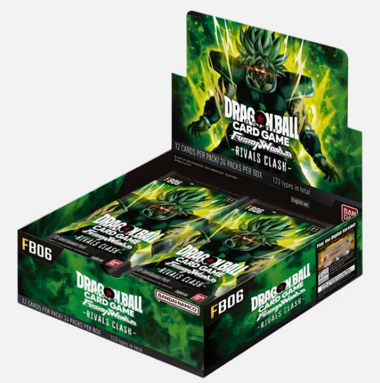 Dragon Ball Super - Fusion World Rivals Clash Display (FB06) - Englisch