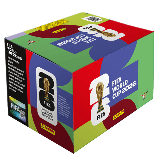 FIFA World Cup 2026™ Offizielle Stickerkollektion Display Box 100 Tüten (700 Sticker)