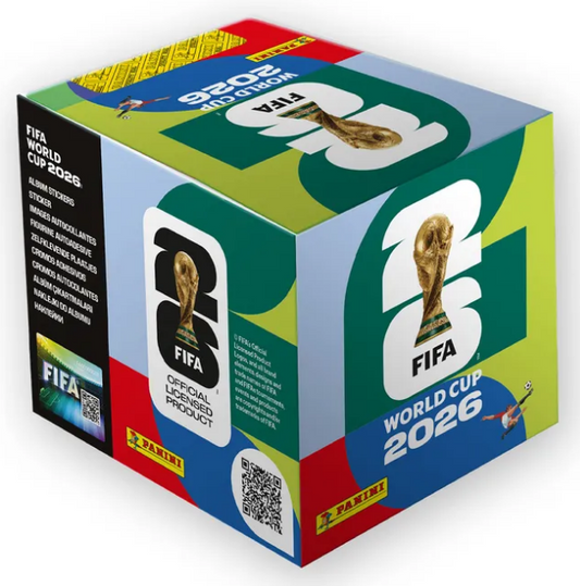 FIFA World Cup 2026™ Offizielle Stickerkollektion Display Box 50 Tüten (350 Sticker)