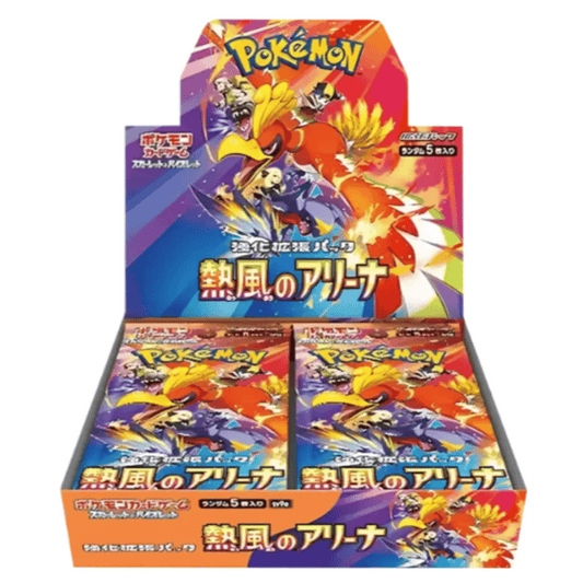 Pokémon - Heat Wave Arena (SV9a) Display - Japanisch