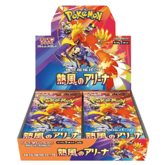 Pokémon - Heat Wave Arena (SV9a) Display - Japanisch