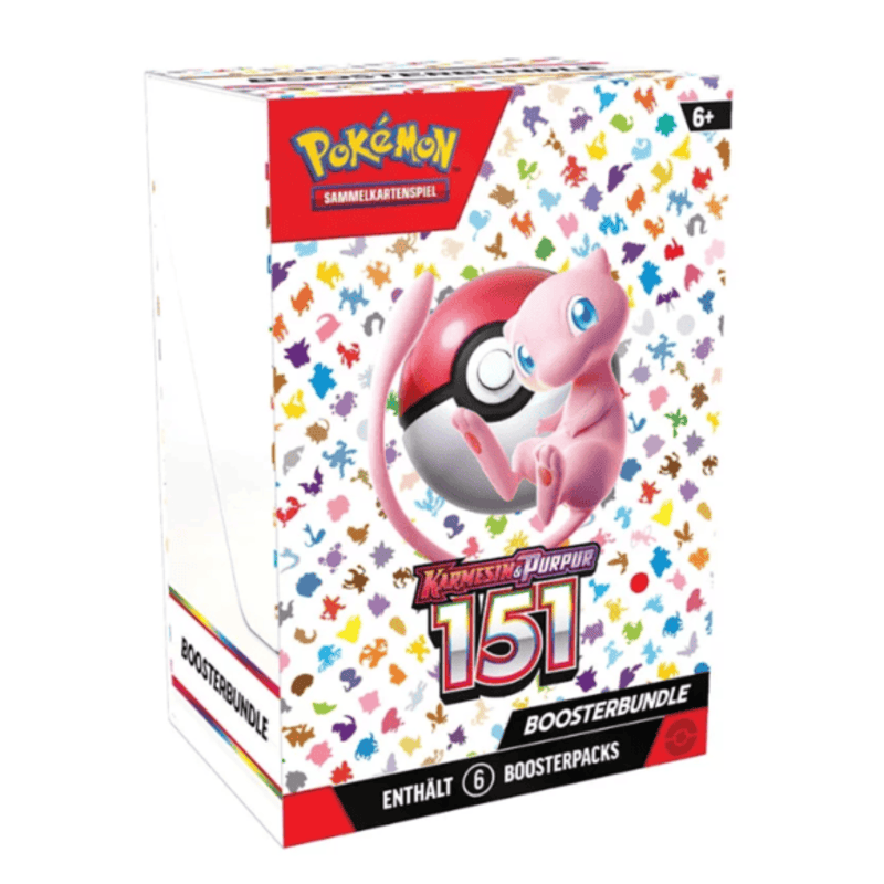 Pokémon - Karmesin & Purpur 151 Boosterbundle - Deutsch
