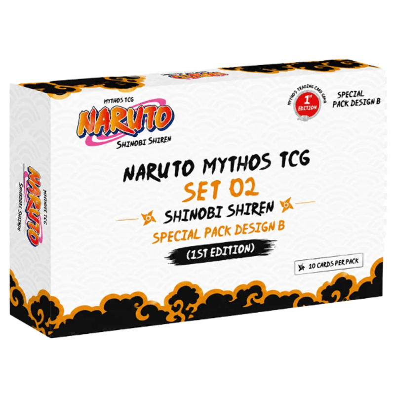 Naruto Mythos TCG - Set 2 "Shinobi Shiren" 1st Edition Special Pack Design B (EN) - PRE ORDER