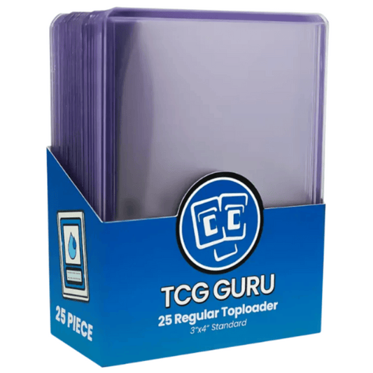 TCG Guru - Regular Toploader 3"x4" - (25 Stk.)